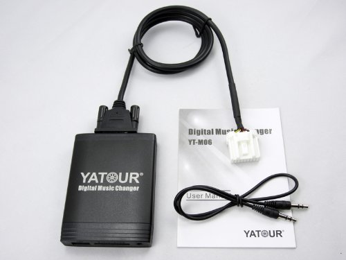 Amazon.com: Yatour Car Digital Music Changer USB SD Aux MP18